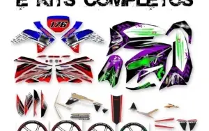 Super Pack De Adesivos E Vetores Para Motocicletas Cdr