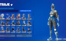 Conta Fortnite com skins do passe de batalha 4 ao 2 do 2 cap