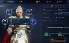 Conta Mir4 lvl 42 santuario lv5 3 pet raro, servidor 61