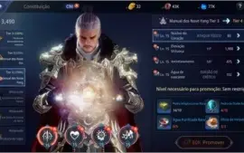 Conta Mir4 lvl 42 santuario lv5 3 pet raro, servidor 61