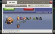 CONTA CV 12 CLASH OF CLANS