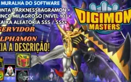 Conta Digimon Masters Com Susanomon Shin + ITEM GALLANT SHIN