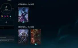 Conta Lol, Diamante, Com Skin Vitoriosa