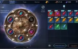 CONTA MIR COM PET VERMELHO LV 52 E QUASE 60K DE POWER