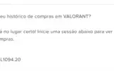 Conta Valorant | Avaliada em R$ 1.092
