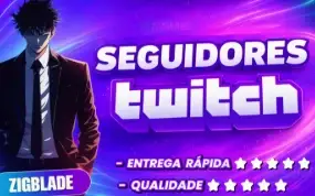 Seguidores para Twitch com Entrega Rápida e Perfis Reais