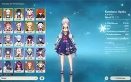 Conta AR48 5 T5 Ayaka Yelan Kazuha
