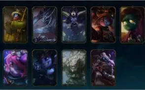 Conta League Of Legends, level 107, skins lendarias e etc