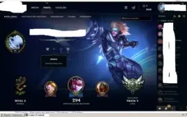 Conta LoL com 2 skins ultimate