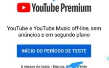 Vendas Youtube Premium