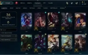 conta lol  Smurf unranked lol