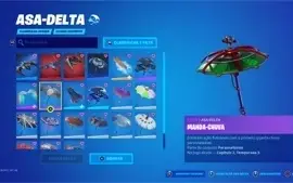 Conta Fortnite Itens Raros