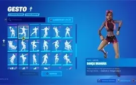 Conta Fortnite Itens Raros