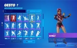 Conta Fortnite Itens Raros