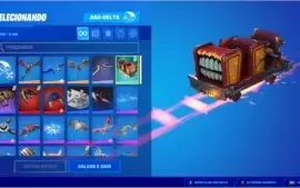 Conta  Epic Fortnite com + de 120 Skin e + de 400 $ gastos