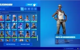 Conta  Epic Fortnite com + de 120 Skin e + de 400 $ gastos