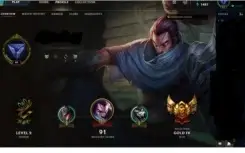 CONTA LVL 41 GOLD IV LEAGUE OF LEGENDS