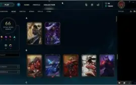 Conta Platina 2 todos champion 66 skins