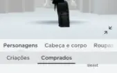 Conta korblox Feminina Roblox