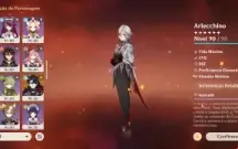 Conta Genshin Impact Ar 59+ Honkai Star Rail Lvl 68