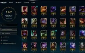 Conta League of Legends - Bronze 2 + 42 Champs e Skins+