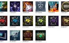 Conta Unranked, platina na season 7
