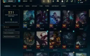 Ferro 2 com 70 Champs e 27 Skins ( Mais de 30 Jogos )
