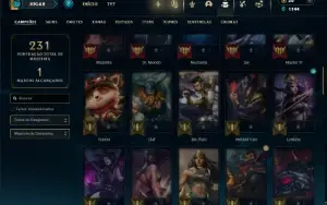 Ferro 2 com 70 Champs e 27 Skins ( Mais de 30 Jogos )