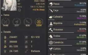 sORC 282/330 COM CARRACA GRADUAL E CHAR LIFESKILLER
