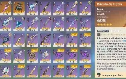 Conta Rank56 com 5 Personagens 5* e 3 Armas 5*
