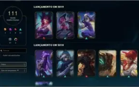 CONTA DE LOL PLAT4 MMR DE DIAMANTE DA SEASON PASSADA