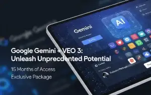 GEMINI 2.5 + VEO 3 (Acesso por 15 MESES!!)