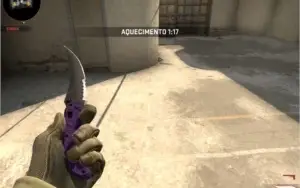 Cs Go Skin - Faca Canivete | Ultravioleta (testada Em Campo)