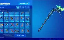 CONTA FORTNITE (NÃO PEGA PSN) SKIN WORLDCUP + PICARETA MINTY