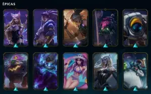 Conta League of Legends LvL 421 Todos os Campeões 143 Skins