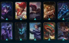 Conta League of Legends LvL 421 Todos os Campeões 143 Skins