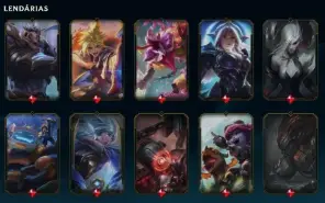 Conta League of Legends LvL 421 Todos os Campeões 143 Skins