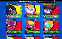 Conta brawl stars muiito boa 2 lendários desbloqueando kanji