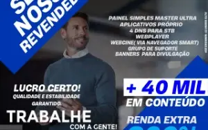 Revenda IPTV/P2P Barato