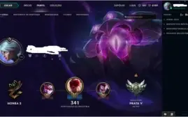 Conta League of Legends 127 CHAMP's , PRATA .