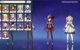 AR25 - Ganyu + Amos + Keqing + Mona + 40 TIROS!!!!!