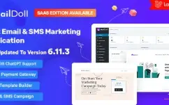Maildoll v6.11.3 Email Marketing Saas Php Bot Site Premium