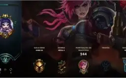 Conta League of Legends+Skins