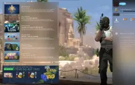 VENDO CONTA STEAM COM PRIME NO CSGO + 50 REAIS NA CONTA 