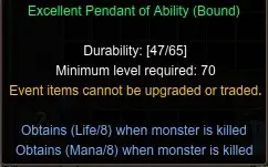 Conta lv721, Servidor Nidavellir - Mu online