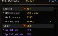 Conta lv721, Servidor Nidavellir - Mu online