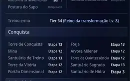 Conta Mir4, maga 87, NA16, 118 DE POWER