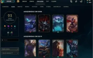 CONTA DIAMOND 2 LOL BR