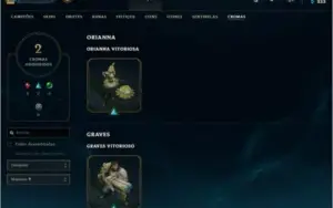 CONTA DIAMOND 2 LOL BR