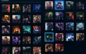 Conta de League Of Legends com muitas skins e rp + Conta Val